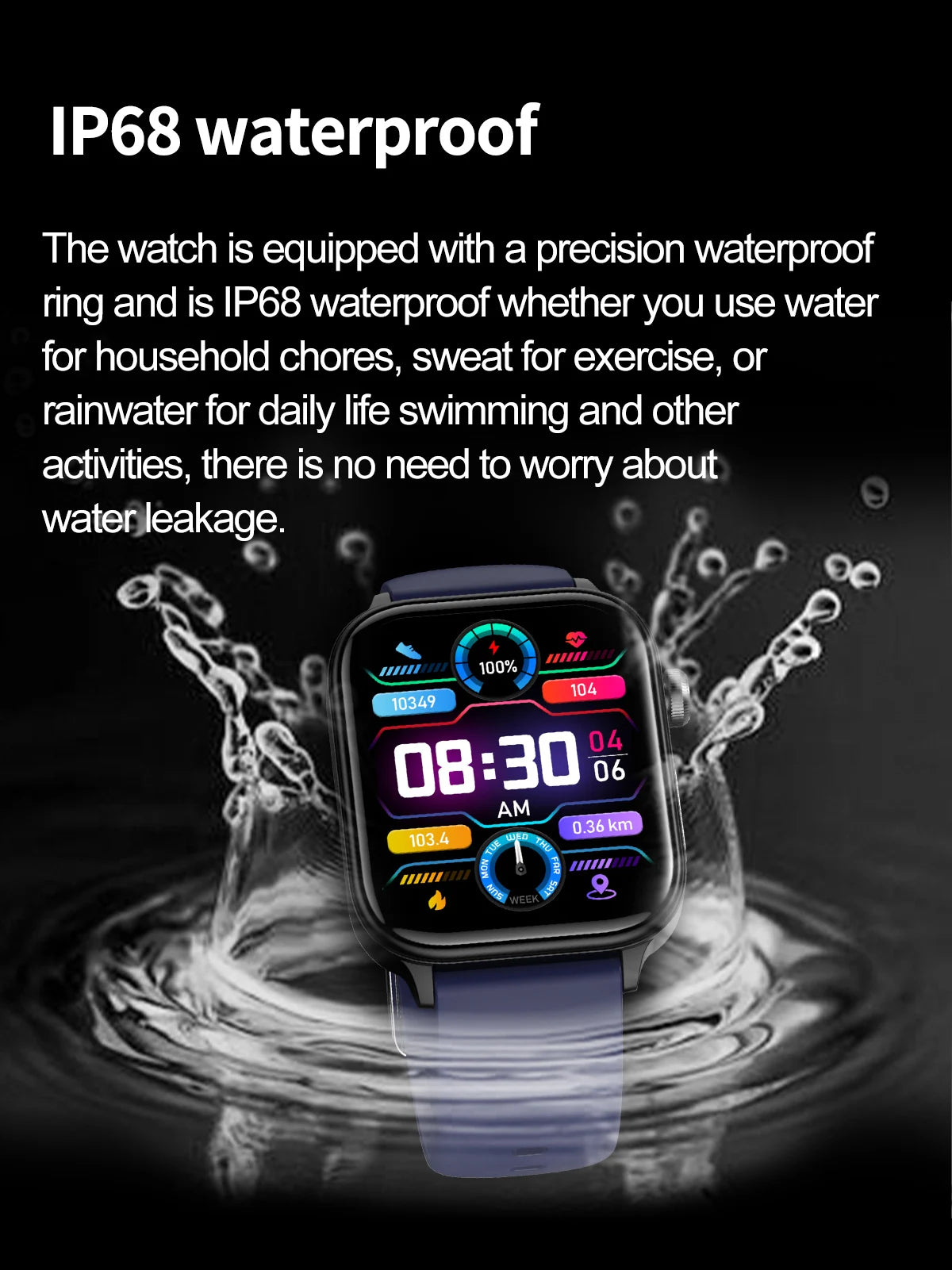 AI Diagnostic Detector / Professional ECG Health Intelligent Micro Examination Watch