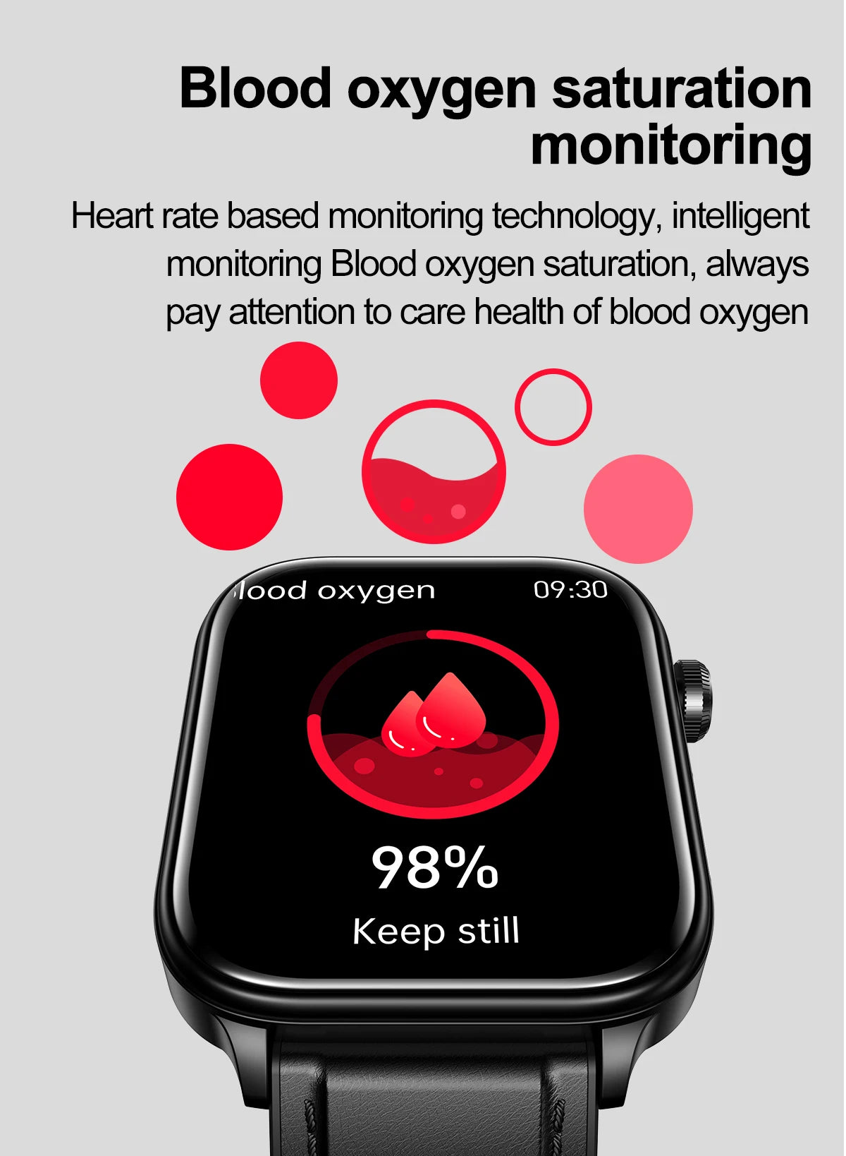 AI Diagnostic Detector / Professional ECG Health Intelligent Micro Examination Watch