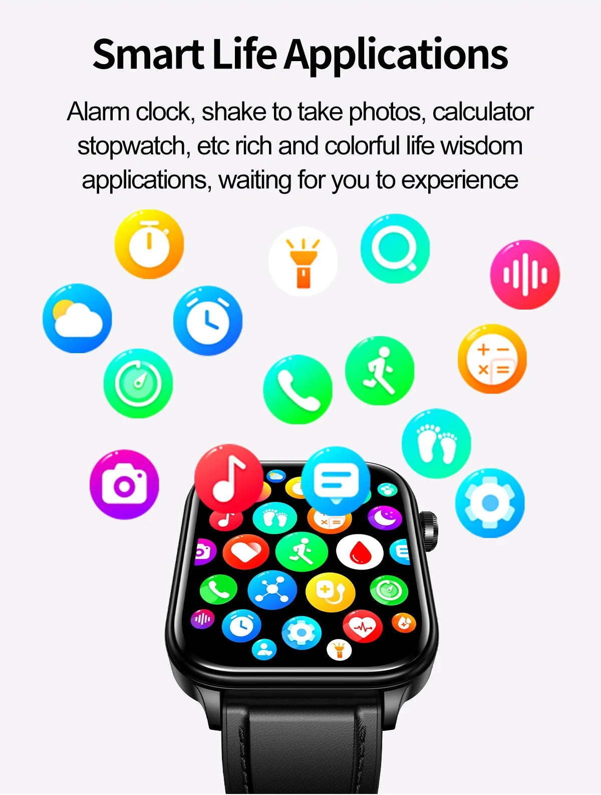 AI Diagnostic Detector / Professional ECG Health Intelligent Micro Examination Watch