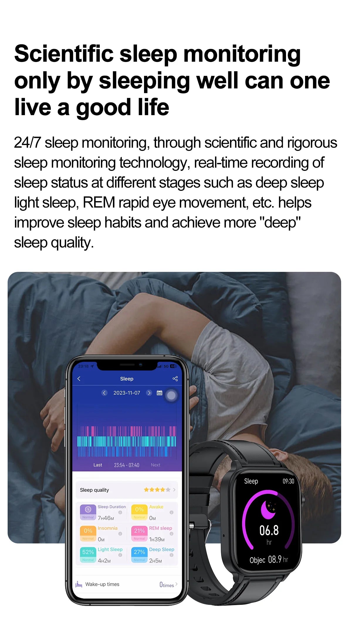 AI Diagnostic Detector / Professional ECG Health Intelligent Micro Examination Watch