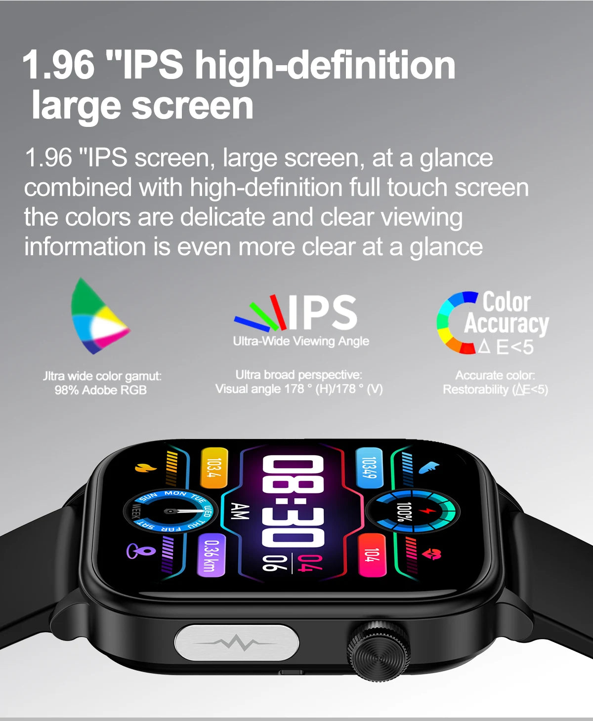 AI Diagnostic Detector / Professional ECG Health Intelligent Micro Examination Watch